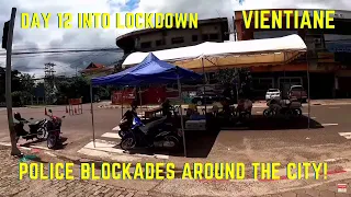 Day 12 Into LOCKDOWN | Showing You Around The Ghost City Of Vientiane, Laos