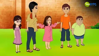 Magic Bhootu And Friends Masti  | Magic Bhootu | Super Power Kids Show | Zee Kids