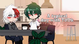 A typical day with TodoDeku 💚🤍 (skit / fluff)