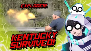 HOW DID HE SURVIVE!? | Kentucky Ballistics React .50 Cal Explodes