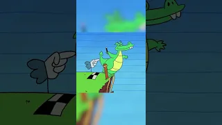 Dragon Leaps In The Air! (animation meme) #boyanddragon #shorts