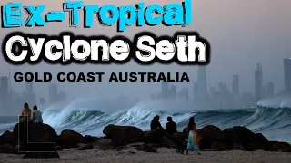 Cyclone Seth tracking for SEQ Coast