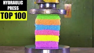 Transparent Hydraulic Press Vs. Candles | Most Satisfying Crush EVER || Hydraulic Press Test