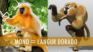 Animales De Kung Fu Panda EN LA VIDA REAL | ¿Qué Animales Son Los Personajes De Kung Fu Panda?