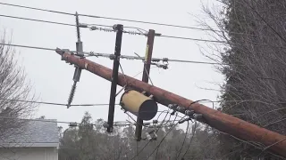 Northern California Storm Coverage | Heavy winds knock out powerlines multiple times