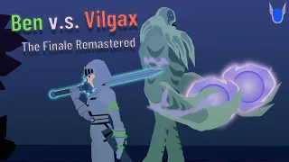 Ben Vs Vilgax Finale Remastered (A Stick Nodes Animation) | #Bens15th