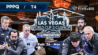 [Table 4] Las Vegas World Cup 3-Cushion 2023 - PPPQ