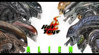 EVERY HOT TOYS 1:6 scale ALIEN XENOMORPH figure UNBOXED and REVIEWED.