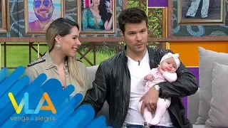 ¡Brandon nos presentó a su hermosa bebé, Alessia! ¡MORIRÁS DE TERNURA!