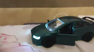 Машинка – моделька металл 1:32 Mitsubishi Lancer Evo 10 , звук, неон.подсветка