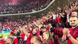 ALBANIA vs POLONIA | TIFOZA | KUQ E ZI | FANS | AIR ALBANIA