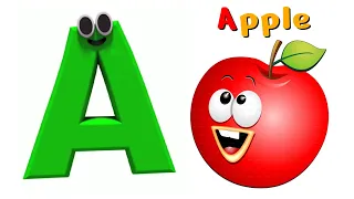 ABC Phonics Song - Toddler Learning Video Songs , A for Apple , Nursery Rhymes , Alphabet song