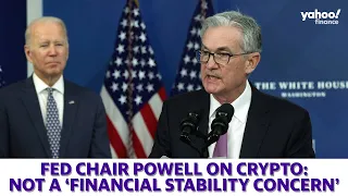 Fed Chair Powell on crypto: Not a ‘financial stability concern’