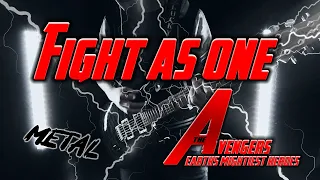 Fight As One - Avengers - Earth's Mightiest Heroes (METAL Cover by BobMusic)