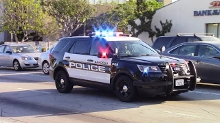 Gardena Police Dept. Units Responding w/ Rumbler (x3)