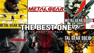 The best MGS game