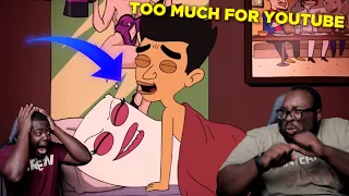 Netflix is WILD!!! The Grossest Moments in BIG MOUTH Reaction