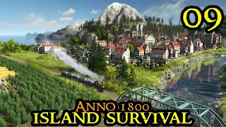 ROYAL WARSHIP - Anno 1800 ISLAND SURVIVAL || HARDMODE & Modded || City Builder | Part 09