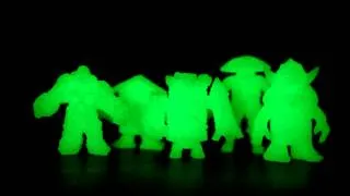 Glow in the Dark "OMFG!" Figures!