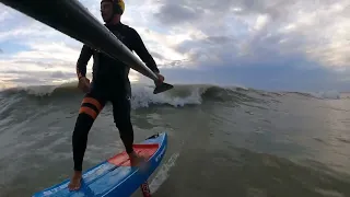 Starboard ACE foil SUP foiling in Adriatico
