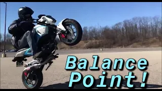 I Hit Balance Point! | Grom Wheelie Practice