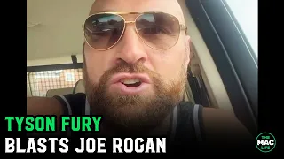 Tyson Fury blasts Joe Rogan: 'Little f*****g p*****"