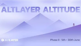 AltLayer Testnet Altitude Campaign Phase 2 Guide. Possible airdrop