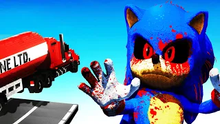 SONIC.EXE vs DEMOLITION TRUCKS