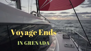 The Voyage Ends!  After 8 weeks of sailing, we make landfall in the Island of Grenada