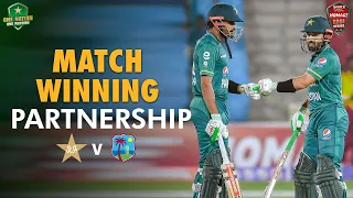 Match Winning Partnership | Pakistan vs West Indies | 3rd T20I 2021 | PCB | MK1T