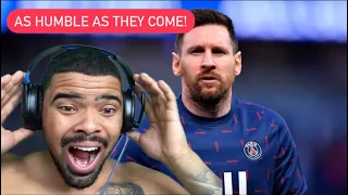 Pro Basketball Player Reacts to When Rivals Admire Lionel Messi & Shows His Humility (RESPECT) ⚽️ 🔥