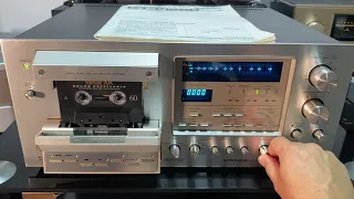 Pioneer CT F1250. Presentación, ajuste y grabación en cassette tipo IV.