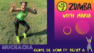 Gente de Zona ft. Becky G - Muchacha - MEGAMIX77 - ZUMBA® fitness choreo by Maria - reggaeton