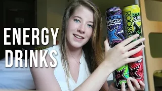Trying Different Rockstar Energy Drinks