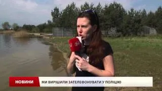 На озері Задорожньому на Львівщині знову з'явились п...