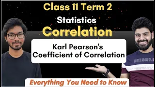 Correlation | Karl Pearson's Coefficient Of Correlation | Question Discussion | Class 11 Statistics