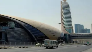 Metro Station Al Jafliya at Dubai | Road Trip Channel