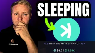 Kaspa Is Sleeping Right Now...But A 35X Is Coming