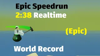 Getting Over It Roblox Speedrun (Former WR 2:38 RT)