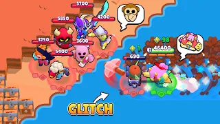 BAD LUCK TEAMERS vs OP GLITCH SUPER BROKEN ALL 🔥 Brawl Stars 2023 Funny Moments, Wins, Fails ep.1134