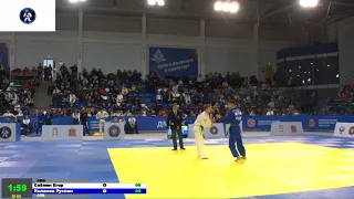 60 kg Саблин Е Исламов Р 29 11 2019 Т4 Юношеское первенство России до 18 лет, ДМИТРОВ