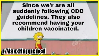 r/VaxxHappened | Antivaxxers Vs. The CDC