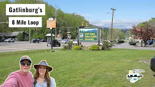 The 8-mile loop through Gatlinburg's Arts & Crafts Community.