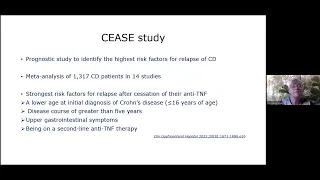 Immunomodulators and anti-TNFs: exit strategies in IBD - Prof G Watermeyer