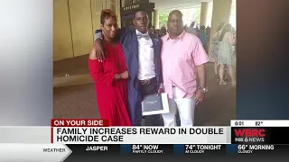 Family increases reward in double homicide case