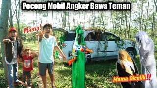 MAMA DI CULIK POCONG MOBIL ANGKER ! | eybel channel