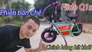 Tôi Tự Chế Xe Điện Phiên Bản Fiido Q1s || FIIDO Q1s 48V BATTERY 500W CONTROLLER UPGRADE