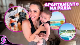 MOSTRANDO O APARTAMENTO DA PRAIA! - Fran Japa