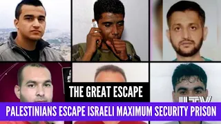 6 Palestinians escape Israeli maximum-security prison