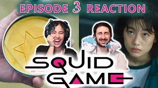 *SQUID GAME* EP3- first time reaction (all the smart moves)